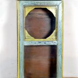 Burmese teak glazed wall display case