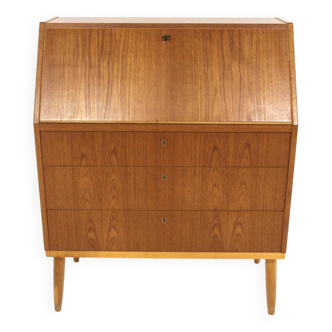 Scandinavian teak secretary, Sweden, 1960