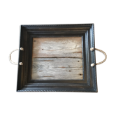 Plateau en bois flotte "grisatre"