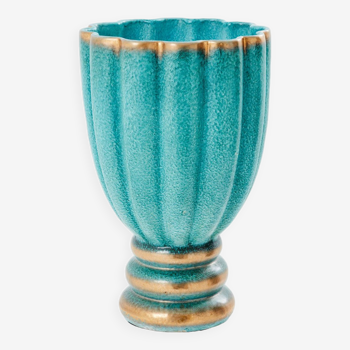 Gabriele Bicchioni large Italian ceramic vase circa 1930