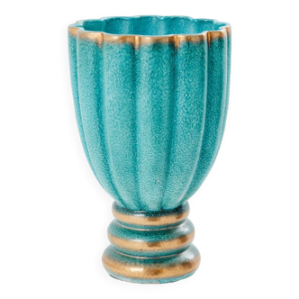 Gabriele Bicchioni large Italian ceramic vase circa 1930