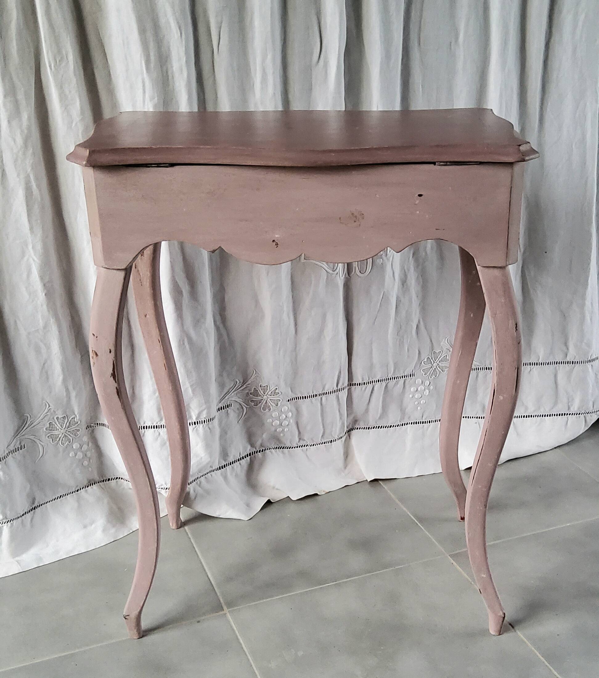 Side table with storage