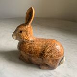 Ceramic rabbit terrine