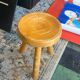 Charlotte Perriand tripod stool 1970