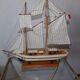 Wooden boat model Belle Poule