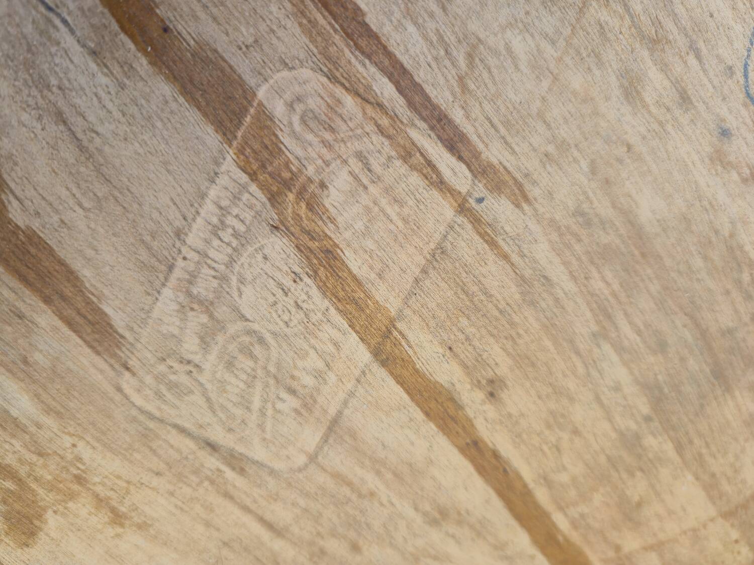 Serie de 6 chaises de bistrot signé Baumann bois courbée 1930s