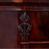 Antique chest of drawers - post, Northern Europe, late 19th century.