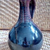 Glazed earthenware carafe