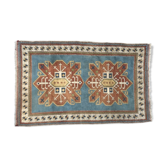 Nice vintage Turkish Kars carpet handmade 133 X 211 CM