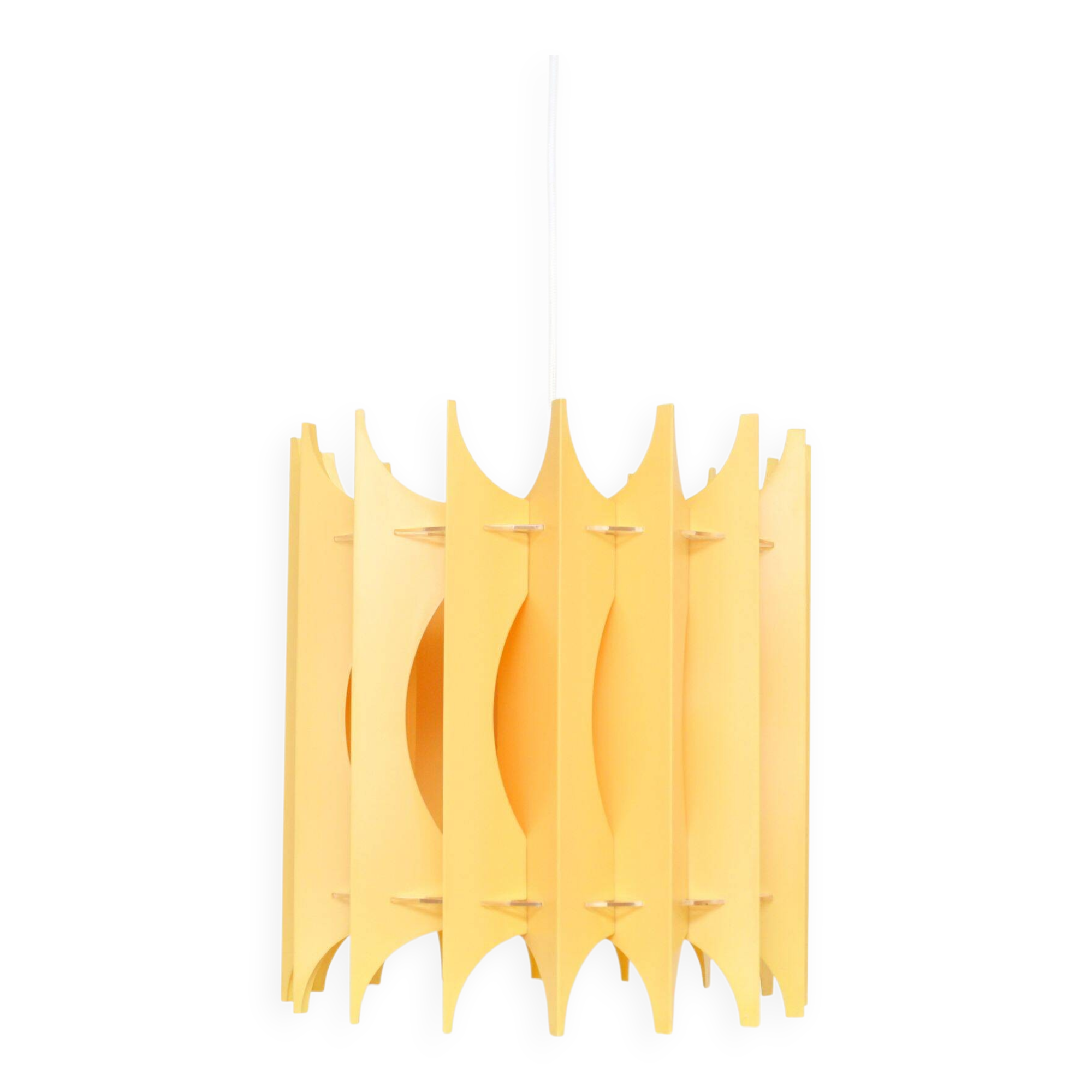 Facette lamp, design by Gunner Jensen, Sweden, 1970s