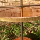 Pedestal table aperitif service