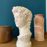 Plaster head of David bust