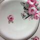 Plat serviteur sur piédouche porcelaine Limoges  MC