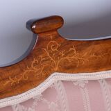 Ensemble de sièges restauré en chêne Biedermeier, noyer, construction stable, Autriche, années 1840
