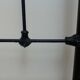 Wrought iron bed, vintage