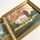 Framed oil duo
