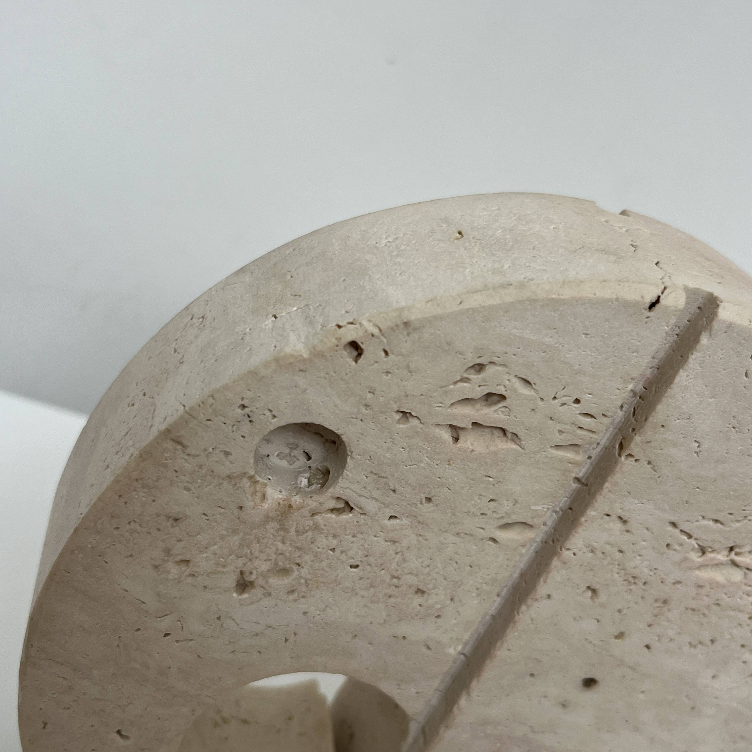 Elephant in travertine Fratelli Mannelli Italy 1970s