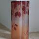 Legras quadrilobed vase from the "ruby" series in glass (1900 - 1910)