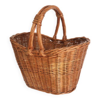 Old wicker basket