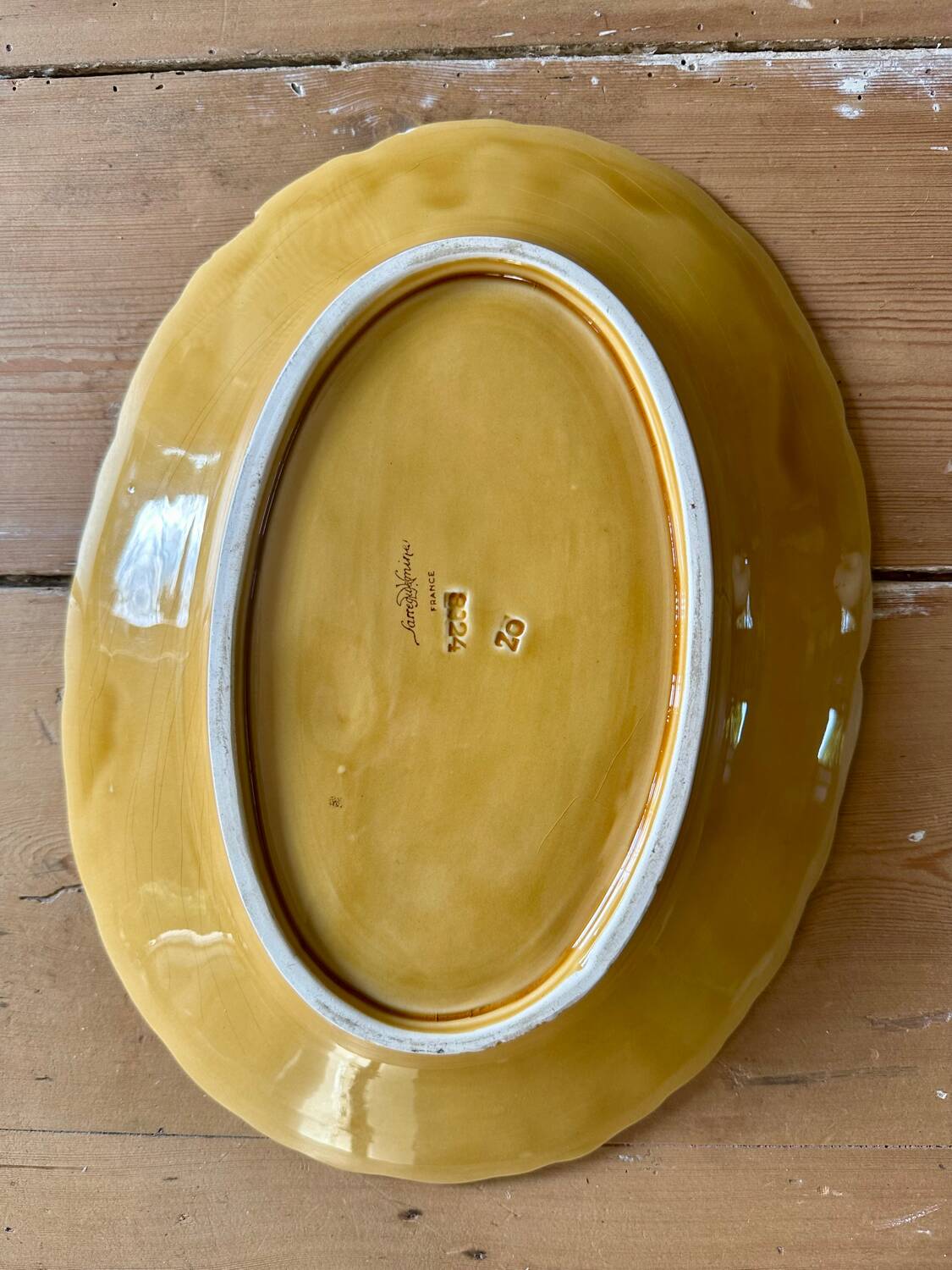 Sarreguemines slip dish