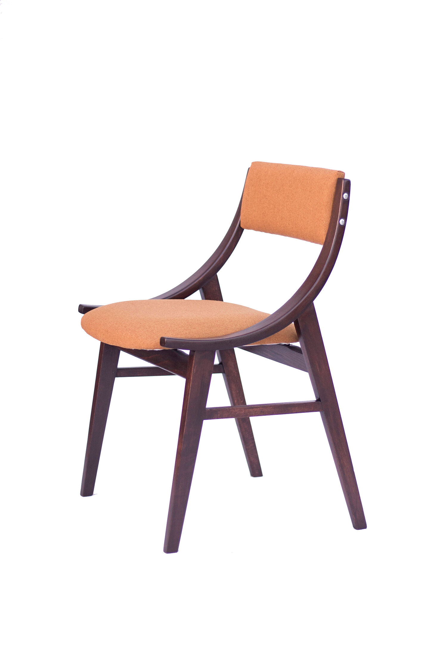 Set of 4 chairs retapissees