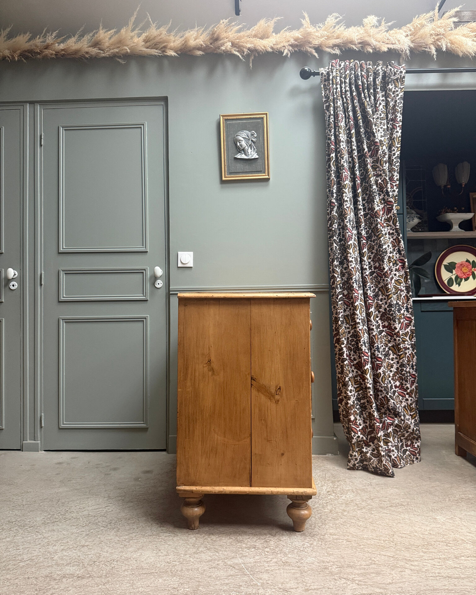 Commode anglaise en pin (rénovée)