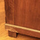 Vintage vanity toilet furniture with marble top.