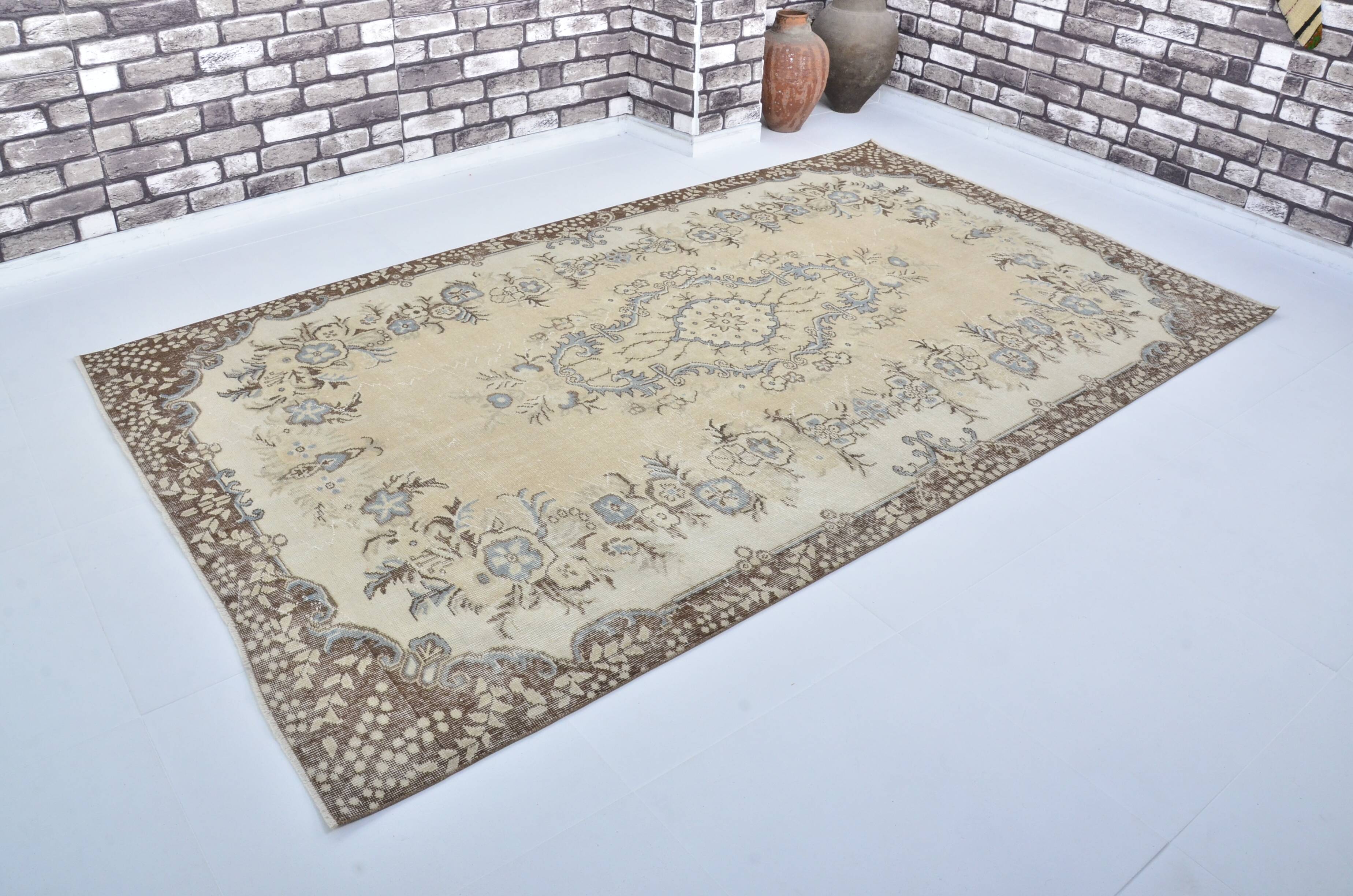 Oushak Turkish Vintage Rug sku 3266