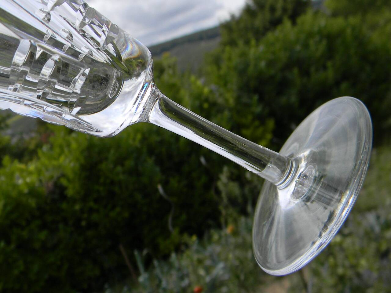 Lot de 6 verres à porto en cristal VILLEROY ET BOCH. Modèle Concorde.