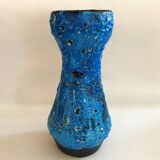 Vintage Seafoam Blue Artisan Vase