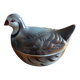 Partridge faience Michel Caugant