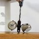 Dijkstra vintage pendant light with 2 light points