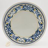 6 Assiettes entrée/dessert Anglaise, Staffordshire.