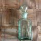 Carafe en verre verte