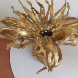 Pair of wall lamps signed moerenhout, belgium 1970s