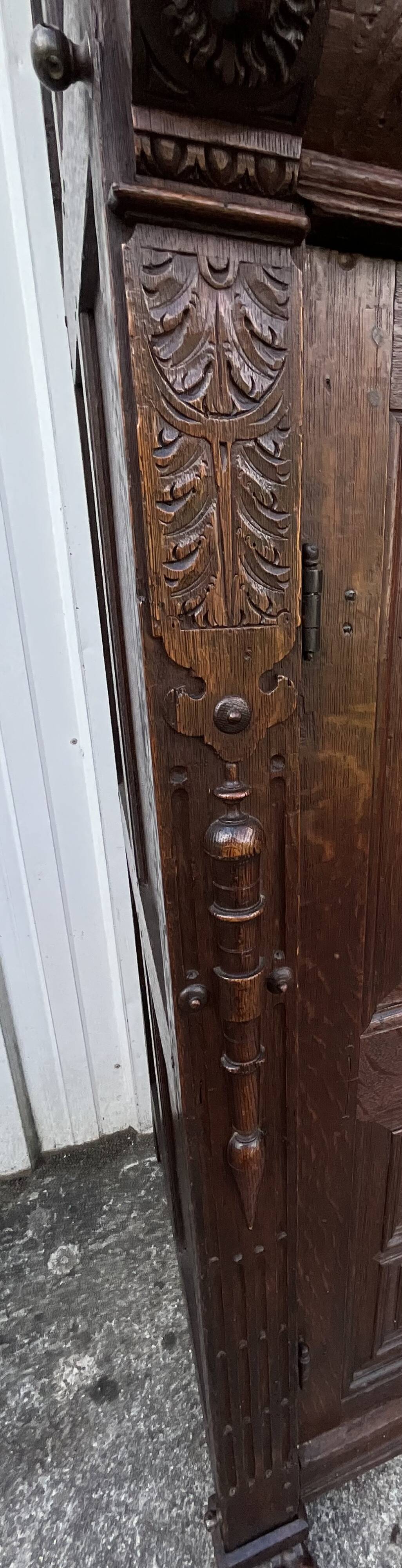 Renaissance Style Furniture in Solid Oak, Early 19th Century