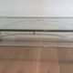 Chrome coffee table