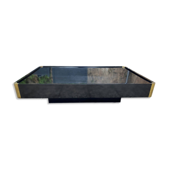 Vintage black coffee table from the 50s