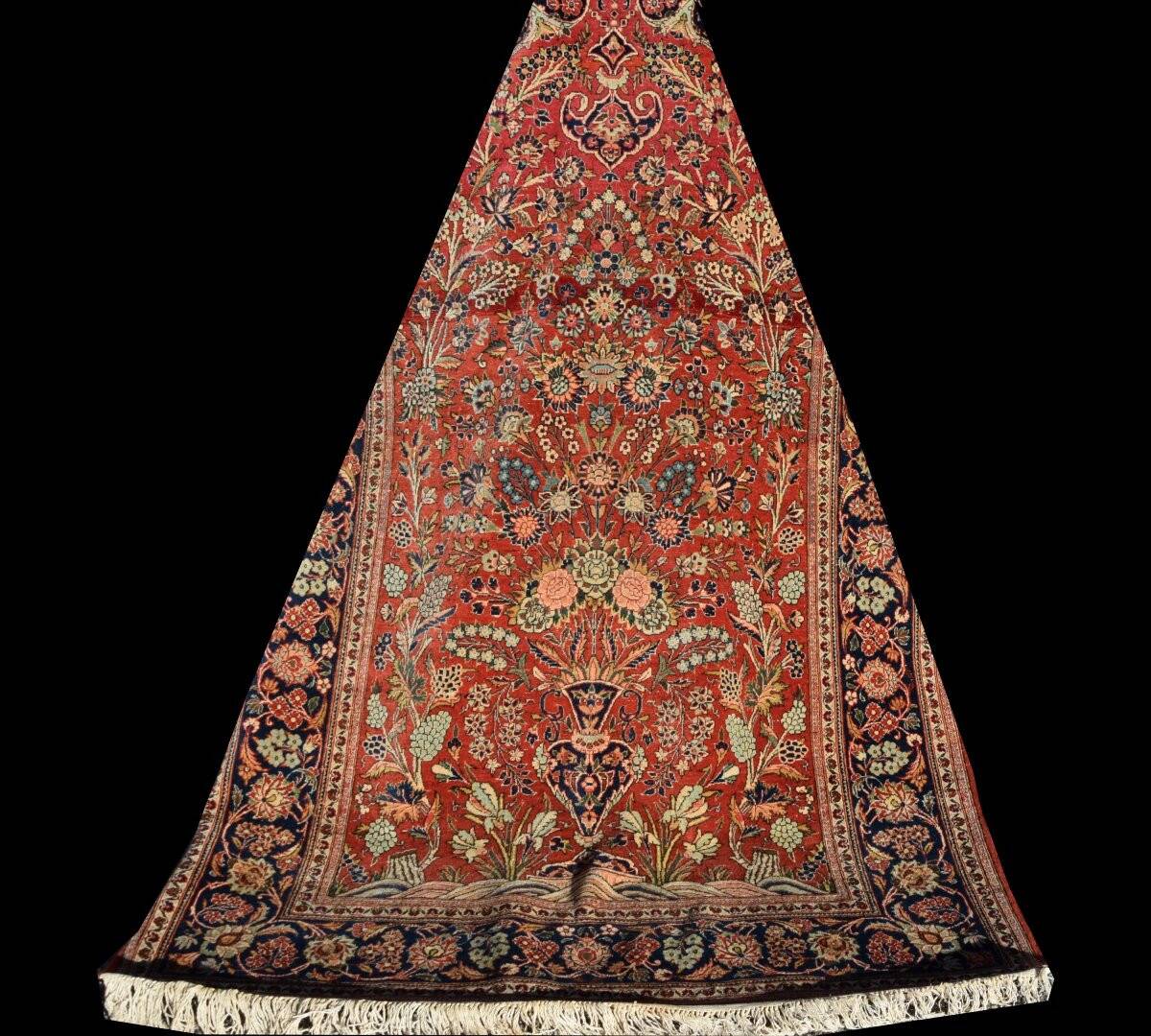 Persian Oriental rug Iran Kashan - Size: 1.30 x 2.05 metres