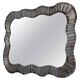 Brutalist Studded Metal Wall Mirror, 1960s