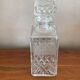 Glass whisky decanter