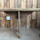 Grand banc de ferme en pin massif (rénové)