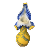 Vase en verre soufflé bouche « Trésor du Galion »  Pièce unique – 43 c