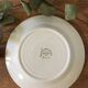 Paire d'assiettes en porcelaine de Badonviller modèle Béarn
