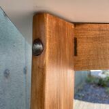 Formica dining table or desk and vintage wood