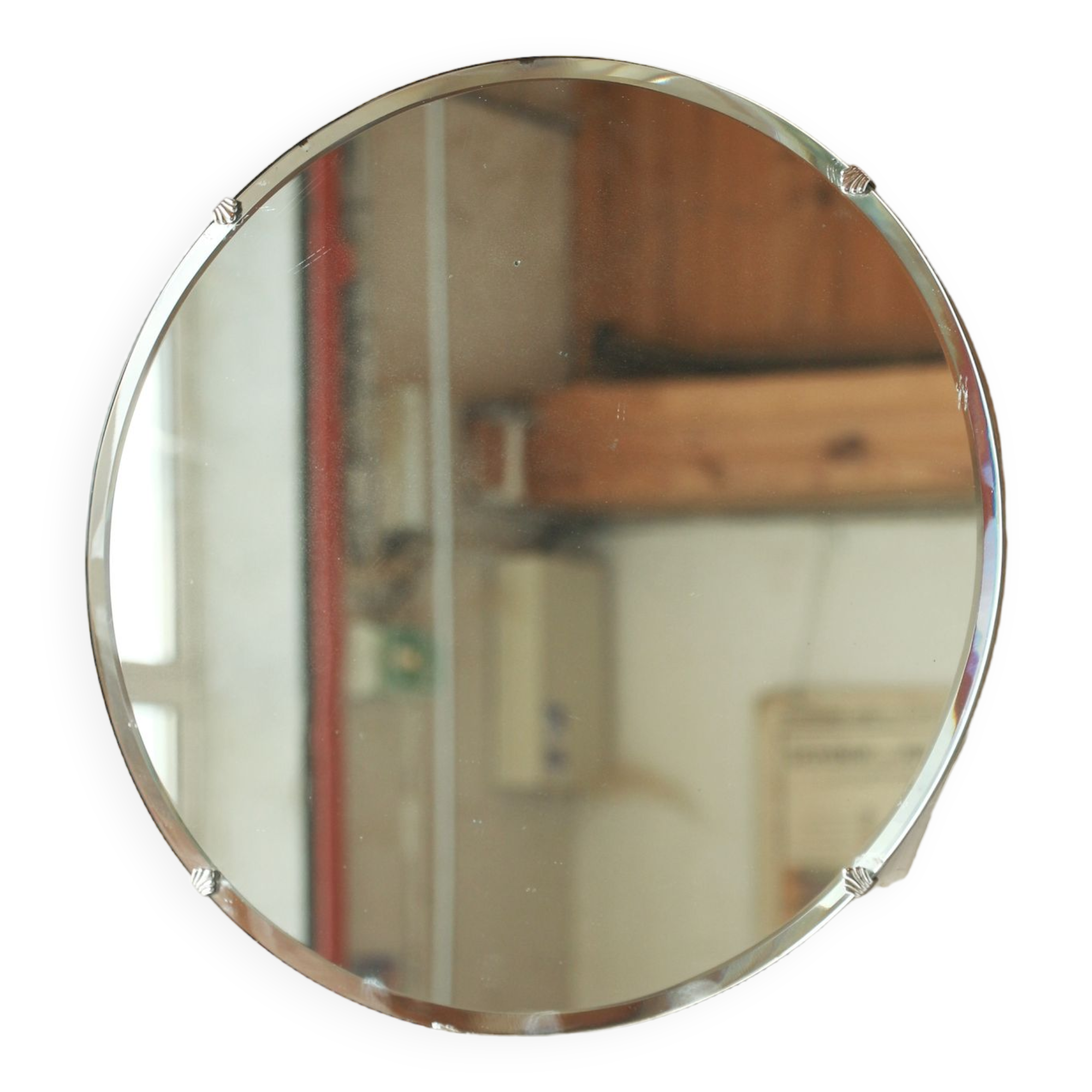 Round Beveled Mirror - 3.3