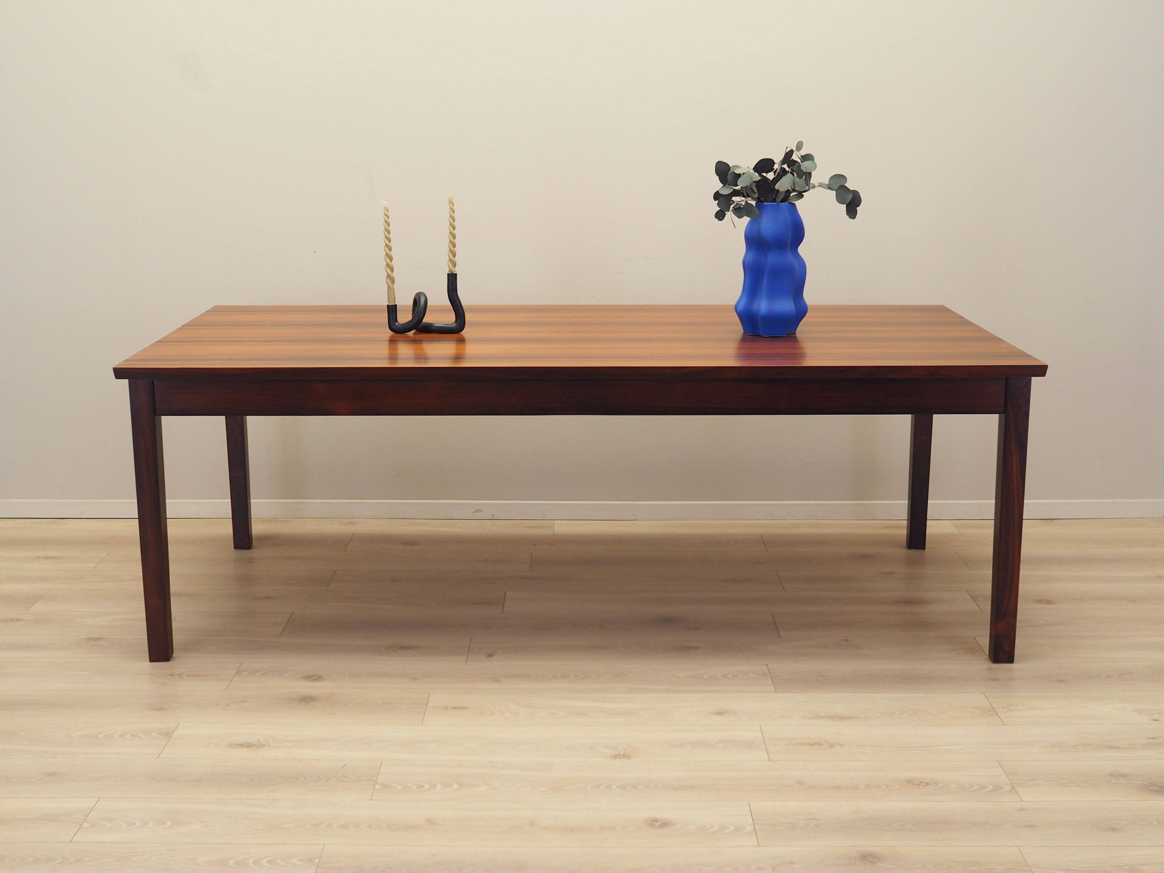 Rosewood table, Danish design, 1970s, production: Denmark