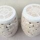 Ceramic sofa tips enamelled Decorative art
