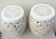 Ceramic sofa tips enamelled Decorative art