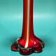 Murano Vase Soliflore "Coral" Vintage 60's Italy